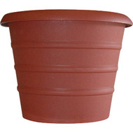Myers Marina 12 In. Dia. Terracotta Poly Flower Pot