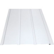 Klauer 12 In. White Solid Aluminum Soffit