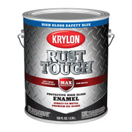 Krylon Rust Tough Gloss Anti-Rust Safety Color Rust Control Enamel  Safety Blue  1 Gal.