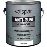 Valspar Anti-Rust Oil-Based Gloss Armor Rust Control Enamel  Tint Base  1 Gal.