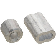 Prime-Line Cable Ferrules and Stops  1/4"  Aluminum