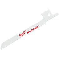 Milwaukee HACKZALL 4 In. 12 TPI Plaster Mini Reciprocating Saw Blade (5-Pack)