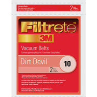 3M Filtrete Dirt Devil Type 10 Vision Lite and Vision Turbo Vacuum Cleaner Belt (2-Pack)