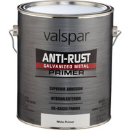 Valspar Anti-Rust Galvanized Metal Primer  White  1 Gal.