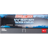 Channellock No. 4 Hammer Tacker Staple  5/16 In. (5000-Pack)