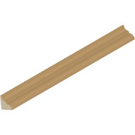 Cedar Creek WM147 1/2 In. W. x 9/16 In. H. x 8 Ft. L. Solid Pine Glass Bead Stop Molding