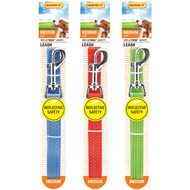Westminster Pet Ruffin' it 4 Ft. Nylon Reflective High Visibility Medium Dog Leash