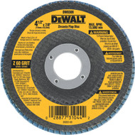 DEWALT 4-1/2 In. 60-Grit Type 29 High Performance Zirconia Angle Grinder Flap Disc