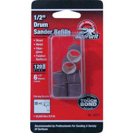 Gator 1/2 In. x 1/2 In. 120 Grit Drum Sander Refills (6-Pack)