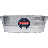 Behrens 16 Gal. Oval Round Hot-Dipped Utility Tub