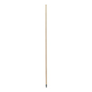 Waddell 60 In. Metal Threaded Wood Broom Handle