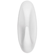 Command Medium Designer Hooks Value Pack  White  6 Hooks  12 Strips