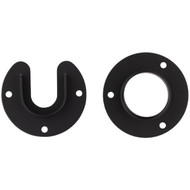 Stanley Home Designs 1-5/16 In. Zinc Closet Rod Socket  Oil Rubbed Bronze (2-Pack)