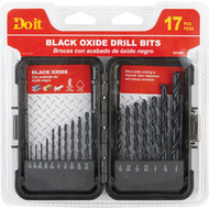 Do it 17-Piece Black Oxide Drill Bit Set  1/16 In. thru 3/8 In.