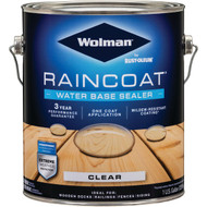 Wolman RainCoat Water-Based Repellent  Clear  1 Gal.
