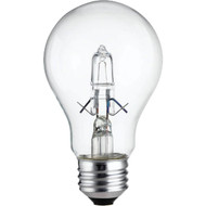 Philips 100W Equivalent Clear Medium Base A19 Halogen Light Bulb (2-Pack)