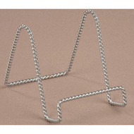 Tripar 4 In. Chrome Twisted Wire Plate Stand