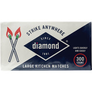 Diamond 2-3/8 In. 300-Count Strike Anywhere Kitchen Matches (3-Pack)
