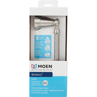 Moen Banbury Wall Mount Toilet Paper Holder  Brushed Nickel