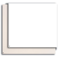 Broan-Nutone 24 In. x 30 In. Aluminum Backsplash Panel  Reversible White/Almond