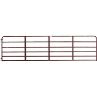 Tarter 50 In. H. x 16 Ft. L. x  1-3/4 In. Tube Diameter Red Economy Tube Gate