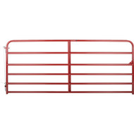 Tarter 50 In. H. x 10 Ft. L. x 1-3/4 In. Tube Diameter Red Economy Tube Gate
