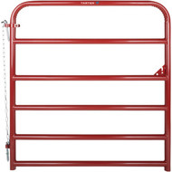 Tarter 50 In. H. x 4 Ft. L. x 1-3/4 In. Tube Diameter Red Economy Tube Gate