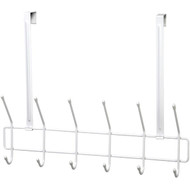 ClosetMaid 19 In. 6-Hook Over-The-Door Hook Rail
