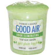 Good Air Just Plain Fresh Votive Air Freshener Candle (18 Count)