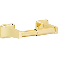 Home Impressions Vista Polished Brass Wall Mount Toilet Paper Holder