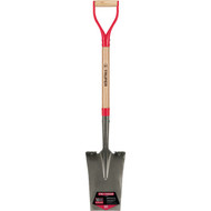 Truper Tru Tough 30 In. Wood D-Handle Square Point Garden Spade