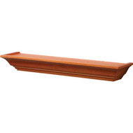 John Sterling Corp 24 In. Honey Pine Mantel Decorative Shelf