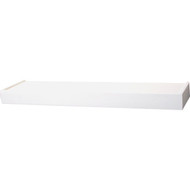 John Sterling Corp 36 In. White Floating Decorative Shelf