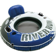 Intex River Run 53 In. Dia. Tube Float  Blue & White