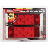 TowSmart ProClass LED Low Profile Submersible Trailer Light Kit