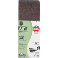 Gator Blade 4 In. x 24 In. 36 Grit Heavy-Duty Sanding Belt (3-Pack)