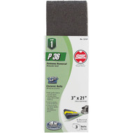 Gator Blade 3 In. x 21 In. 36 Grit Heavy-Duty Sanding Belt (3-Pack)
