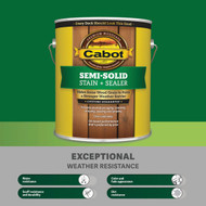 Cabot VOC Semi-Solid Deck & Siding Stain  17406 Neutral Base  1 Gal.