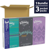 Kleenex Go Packs 10 Count 3-Ply White Facial Tissue (3-Pack)