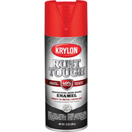 Krylon Rust Tough 12 Oz. Gloss Alkyd Enamel Spray Paint  Radiant Red/Safety Red