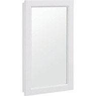 Design House Wyndham White 16 In. W x 30 In. H x 4-3/4 In. D Single Mirror Surface Mount Medicine Cabinet