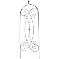 Best Garden Steel Cathedral Black Trellis