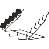 Johnson Level 5-Section 11 In. W. Wire Square Display Rack