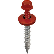 Acorn International 1-1/2 In. Washered Red Metal To Wood Screw (250 Ct.)