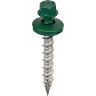 Acorn International 1-1/2 In. Washered Green Metal To Wood Screw (250 Ct.)