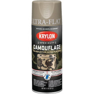 Krylon Camouflage 11 Oz. Ultra-Flat Spray Paint  Khaki
