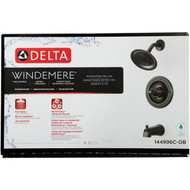 Delta Windemere Oil-Rubbed Bronze Single-Handle Lever Tub & Shower Faucet