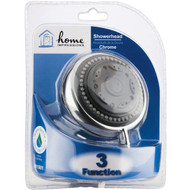 Home Impressions 3-Spray 1.75 GPM Fixed Showerhead  Chrome