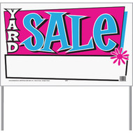 Hy-Ko Polybag Sign  Yard Sale