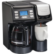 Hamilton Beach FlexBrew Trio 12 Cup Black Coffee Maker
